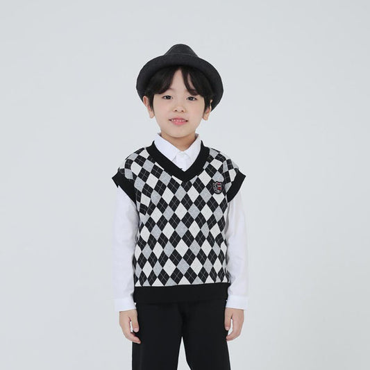 Argyle Vest 1