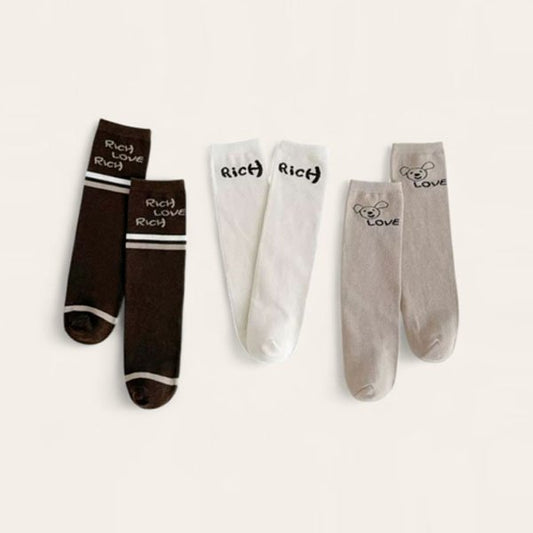 Rich 3pcs Socks Set