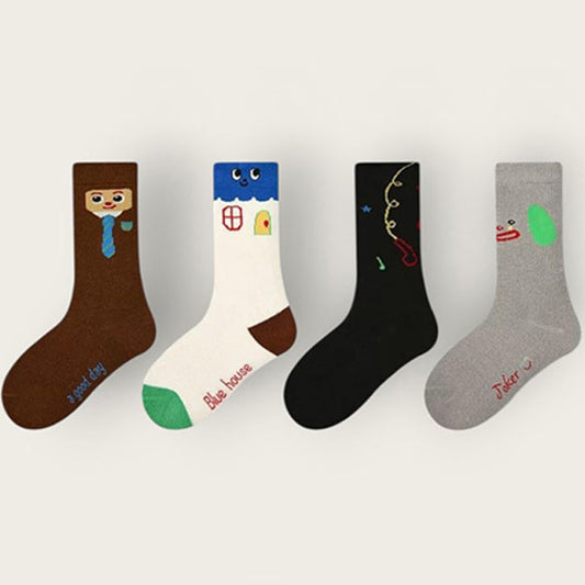 Blue House 4pcs Socks Set
