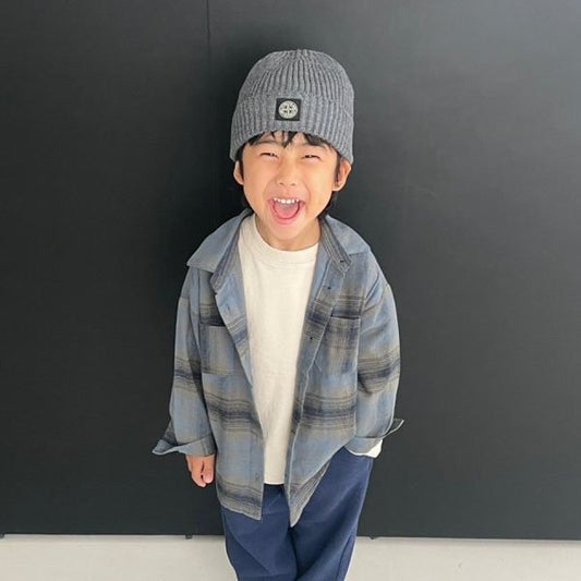 Two-Pocket Check Shirt