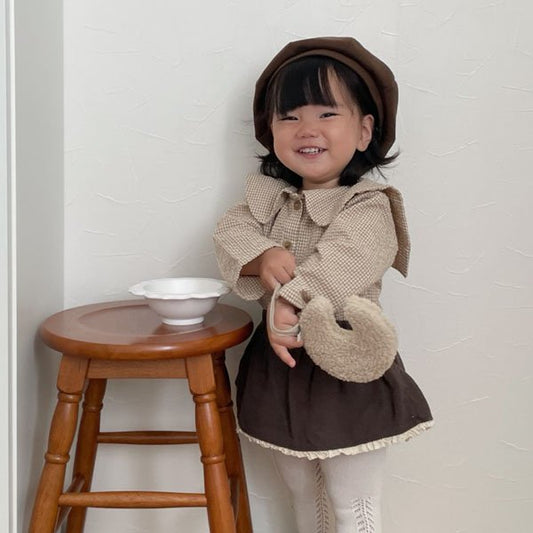 Blusa marinera a cuadros