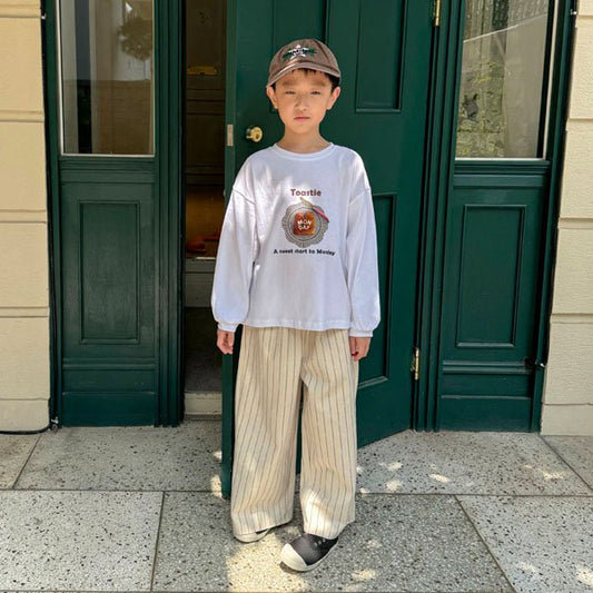 Pantalones de rayas de otoño