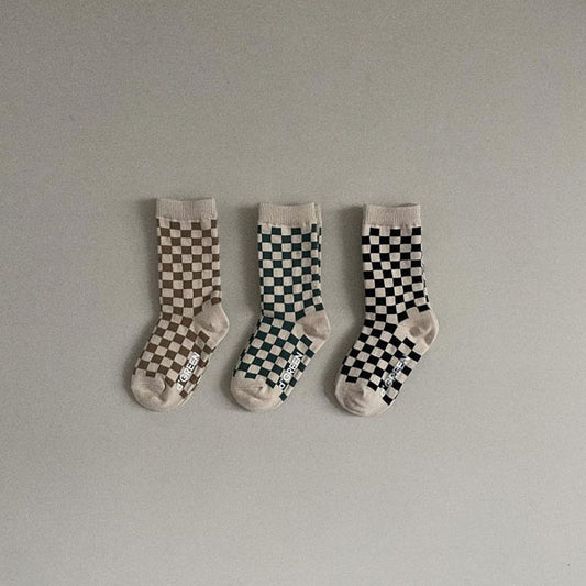 Checkerboard Socks (’25 Fall)