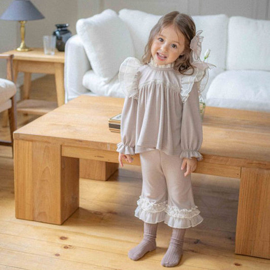 Rosie Frill Bootcut Pants