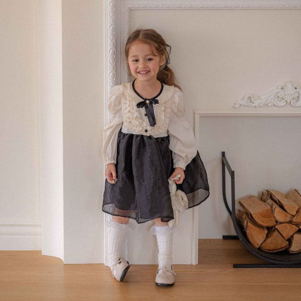 Hepburn Contrast Dress