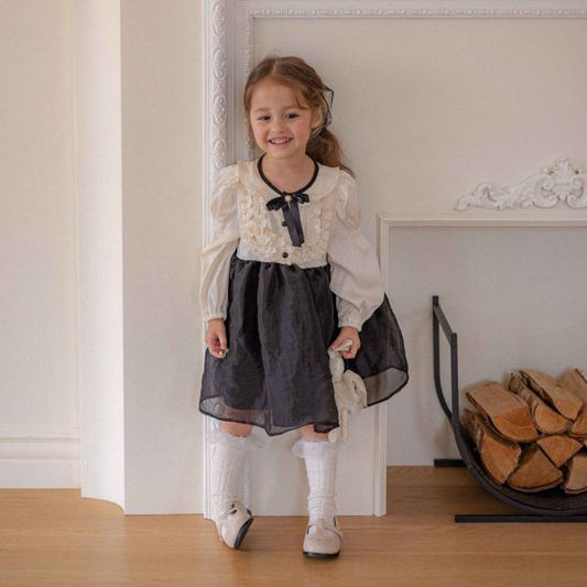 Hepburn Contrast Dress