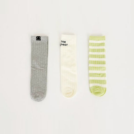 Long Green Socks Set