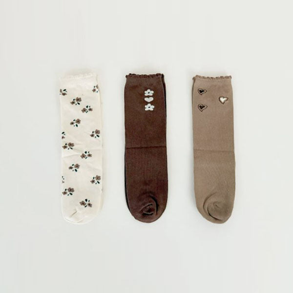 Rainflower Socks Set