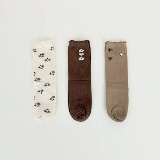 Rainflower Socks Set