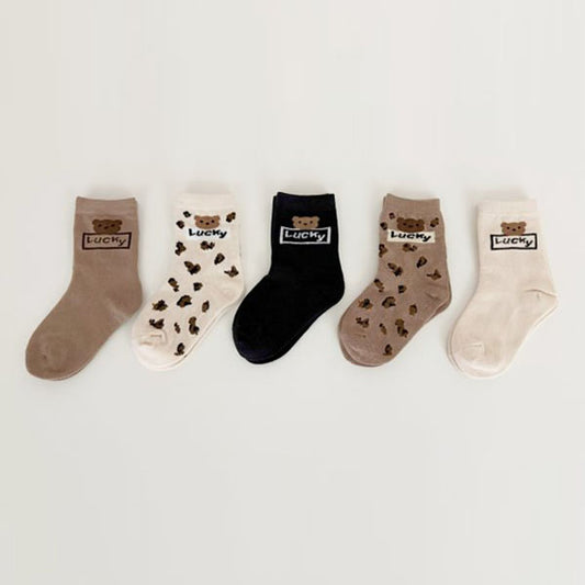 Lucky Bear Socks Set