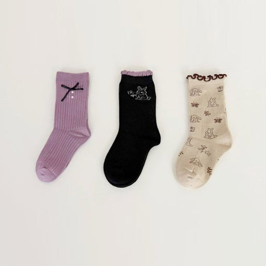 Mountain Bunny Socks Set