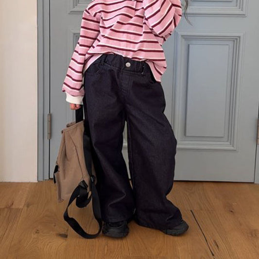 Wide Denim (Raw Blue)