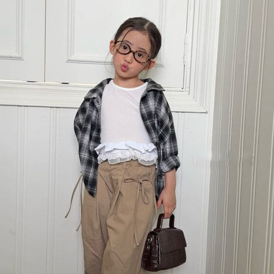 Tiered Sleeveless Top (Ivory)