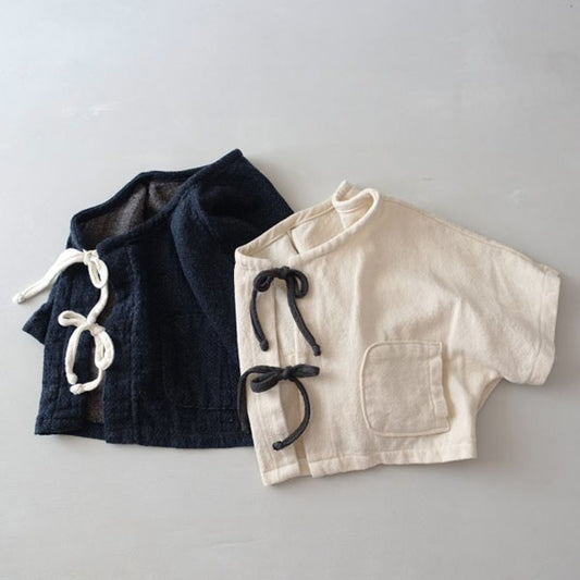 Pocket Ribbon Drop Vest