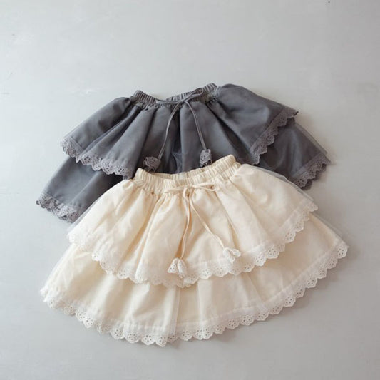 Layered Lace Tutu Skirt