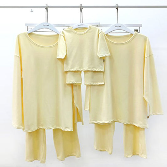 Conjunto de pijama cremoso (Mamá adulta)