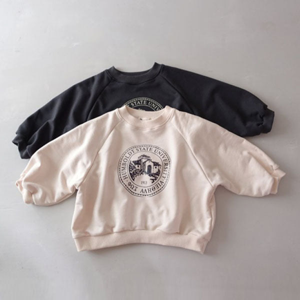 Mini Collection Raglan Graphic Sweatshirt