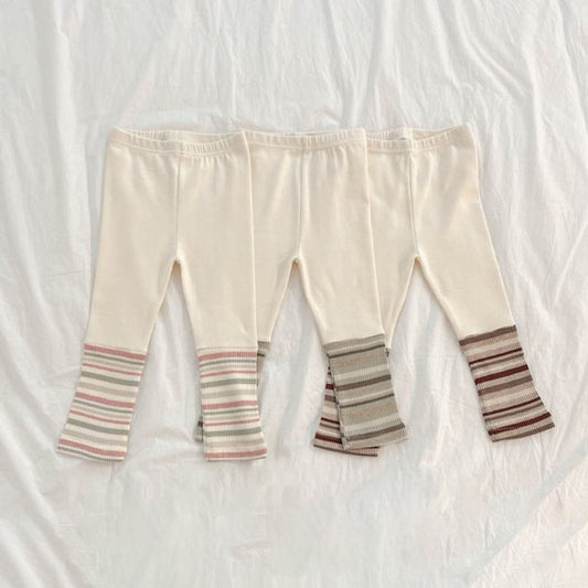 Lime Two-Tone Leggings