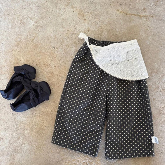 Dot Apron Pants
