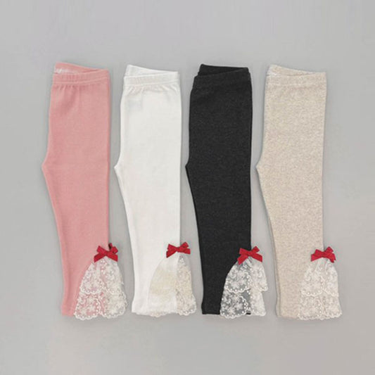 Tiered Lace Leggings