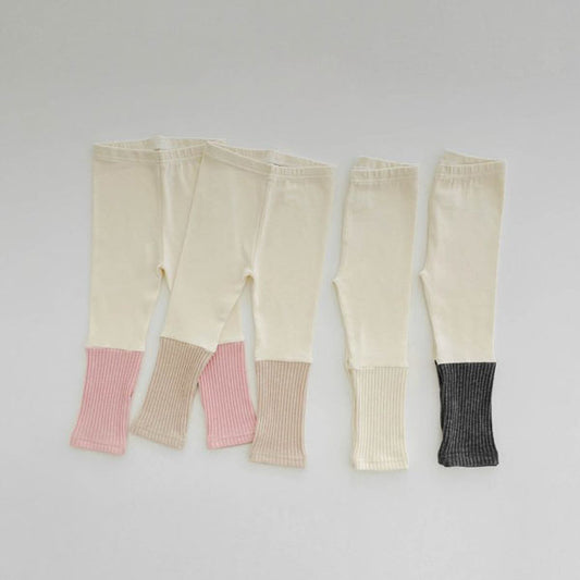 Color Block Two-Tone Leggings