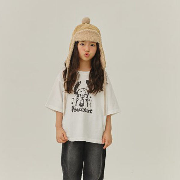 Puppy Half-Sleeve Tee