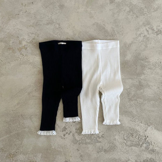Band Lace Leggings