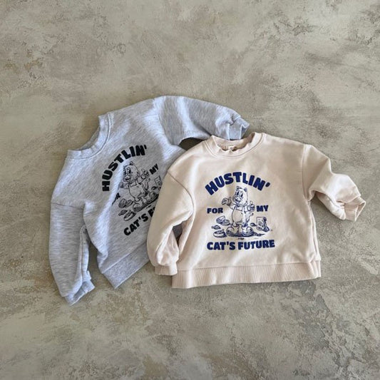 Cats Boxy Sweatshirt