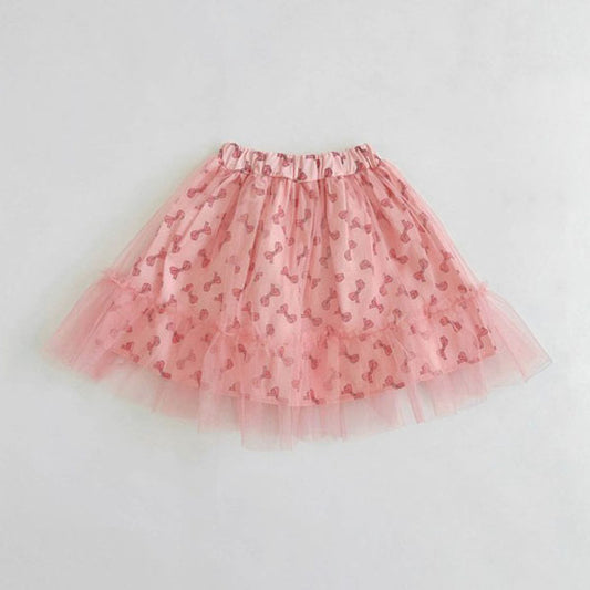 Ribbon Heart Tutu Skirt