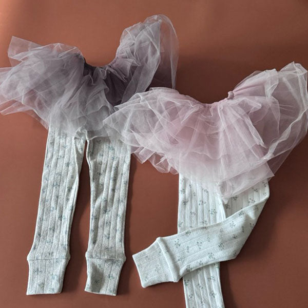 Eyelet Leggings (Floral)