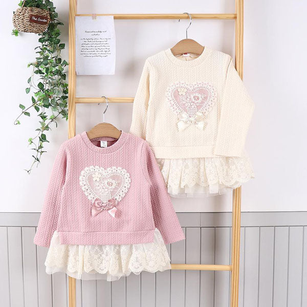 Heart Back Lace Dress