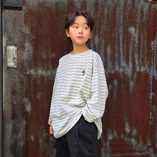 Autumn Stripe Boxy Tee