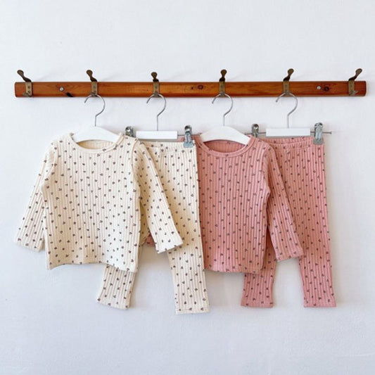 Conjunto de pijama de cereza