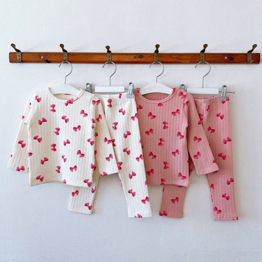 Conjunto de pijama con lazo