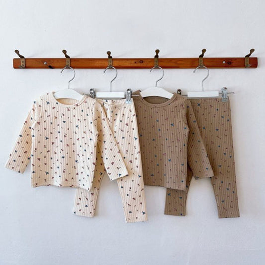 Conjunto de pijama floreciente