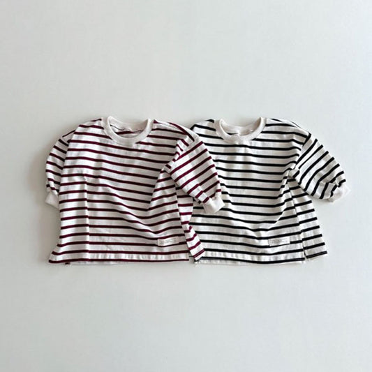 Striped Boxy Tee
