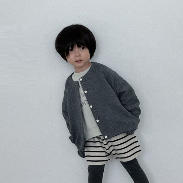 Popcorn Knit Cardigan