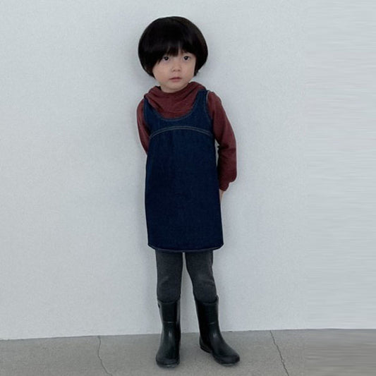 Vestido vaquero curvo