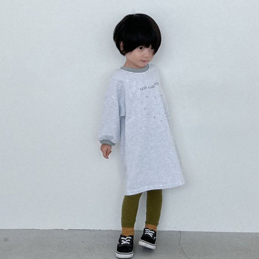 Vestido con número de corazón