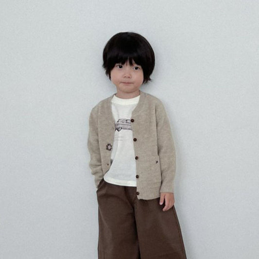 Oatmeal Knit Cardigan