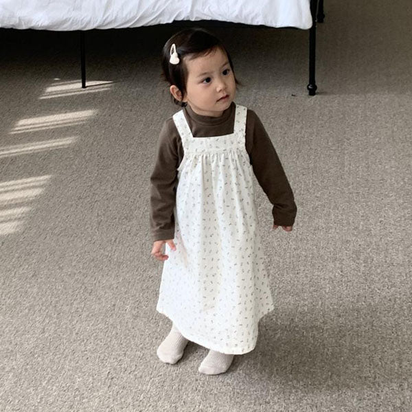 Rib Button Dress