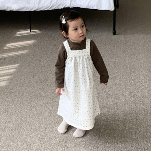 Vestido con botones de canalé