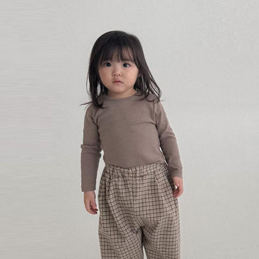 (Bebe) Ribbed Basic Tee