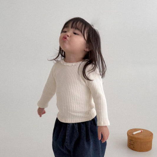 (Bebe) Ann Ribbed Tee