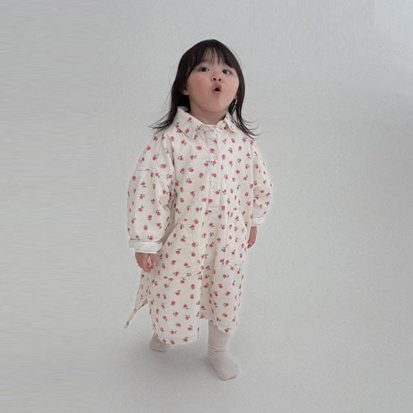 Deni Long Dress (Flower)