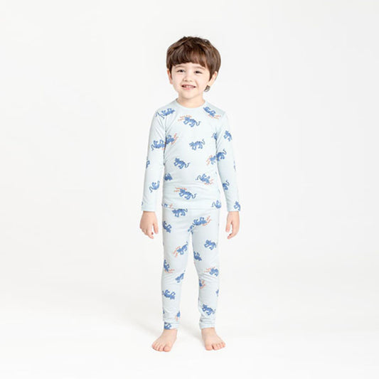 9/10 Length Rayon Span - Wrapping Tiger