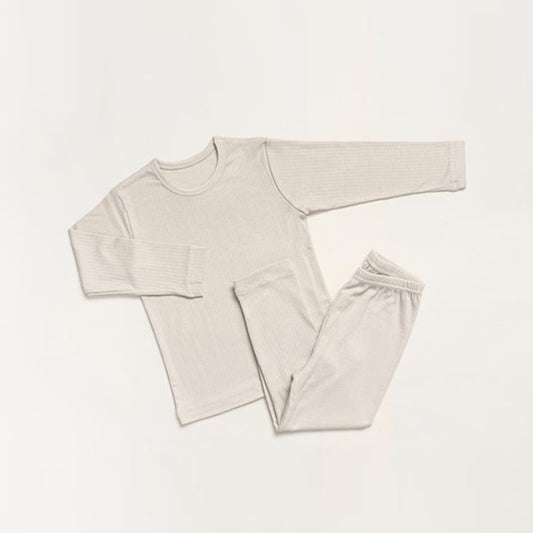 9/10 Length Modal Ribbed - Beige