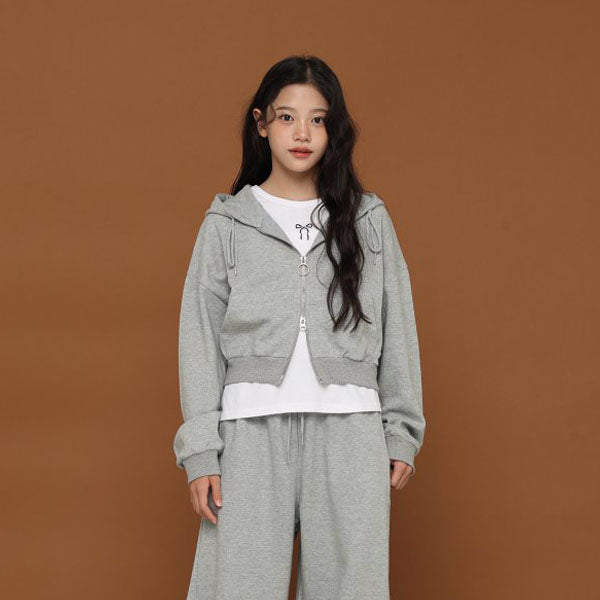 Clear Zip-Up Hoodie