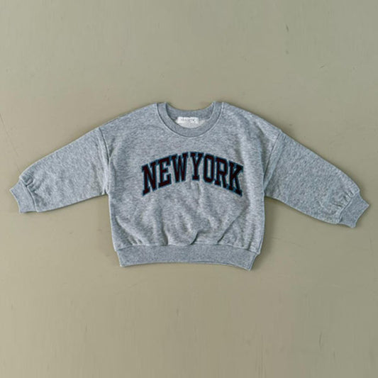 New York Embroidery Sweatshirt