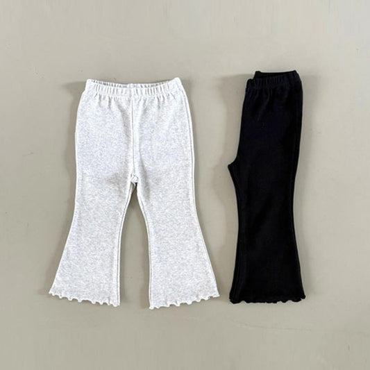 Cream Bootcut Leggings